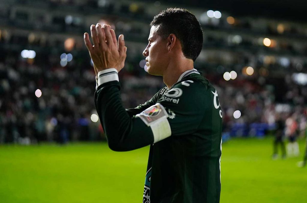 James sigue centrado en su presente con León de cara al Mundial 2026
