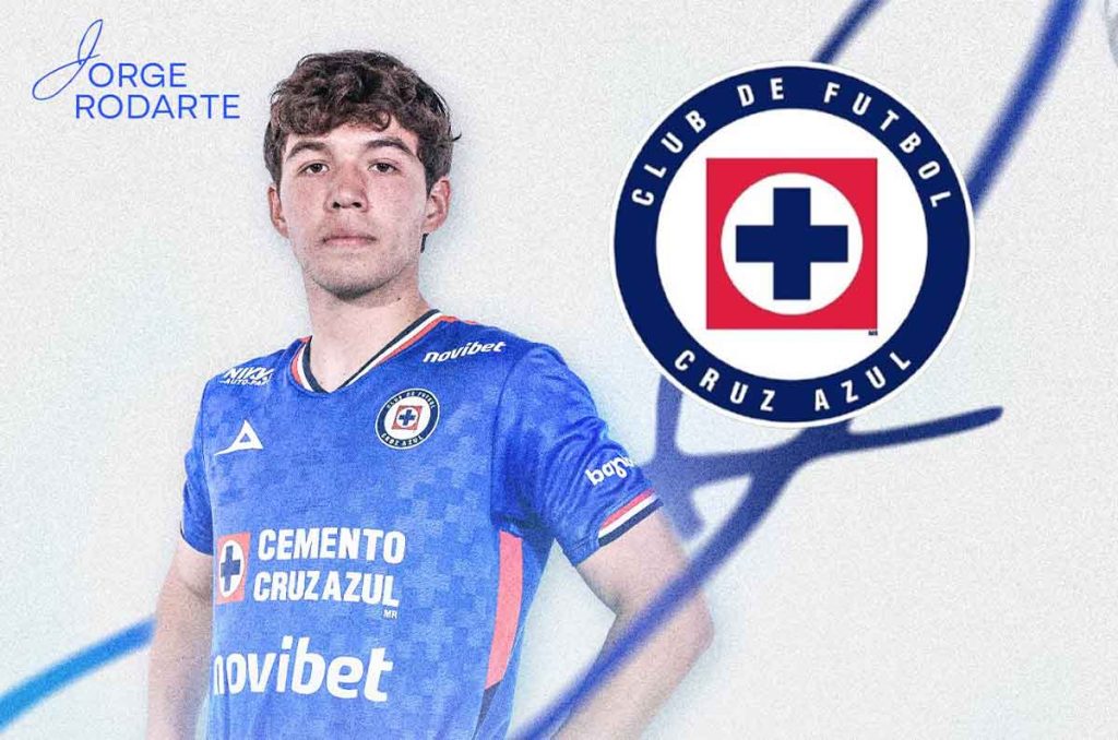Jorge Rodarte, central mexicano de 21 años, es la nueva joya de La Máquina