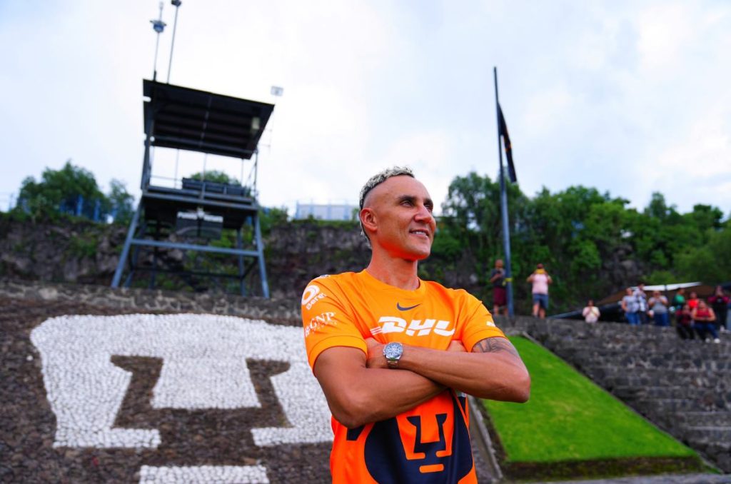 Keylor Navas ya es oficialmente de los Pumas de la UNAM