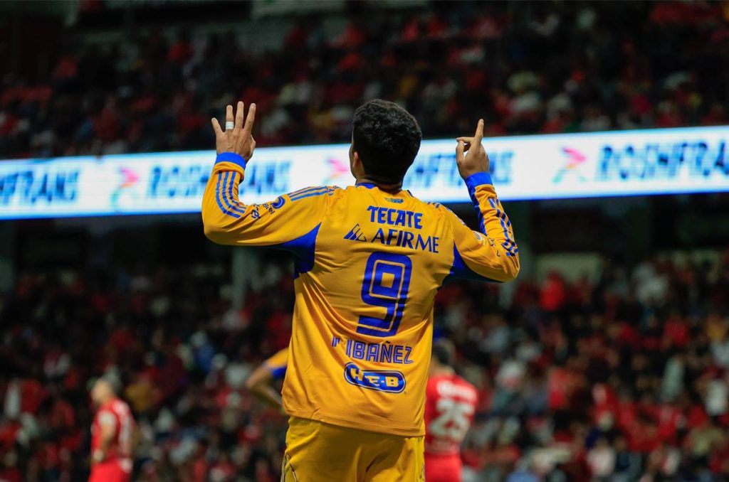 Nicolás Ibáñez, un fichaje rentable para Pachuca que ahora juega en Tigres