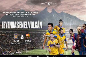 Tigres anuncia el partido que unirá leyendas, ante un Barcelona histórico