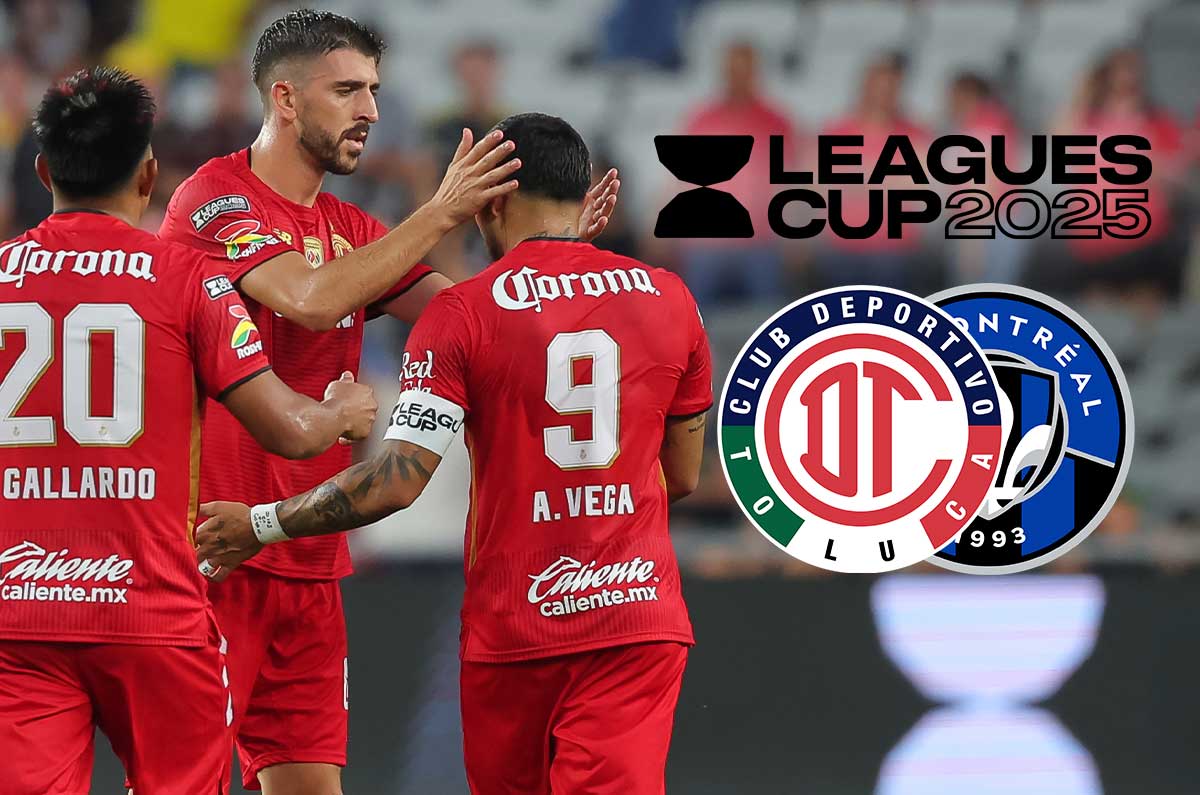 ¡Toluca busca el pase a cuartos ante Montreal! Horario y Canales EN VIVO HOY