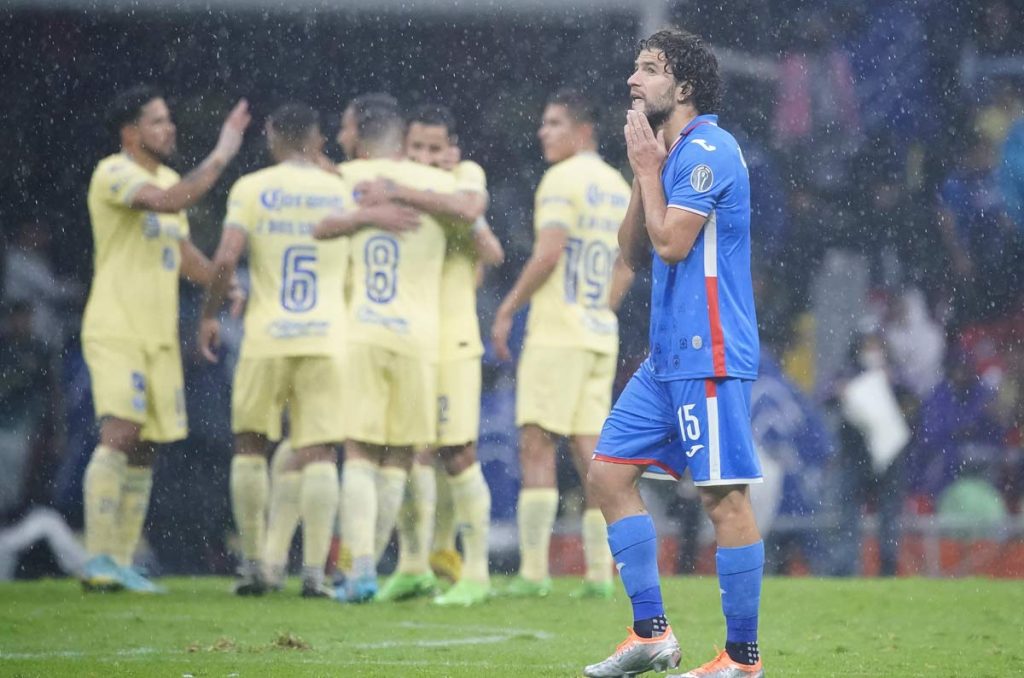 Cruz Azul sufrió una goleada de 7-0 ante las Águilas del América
