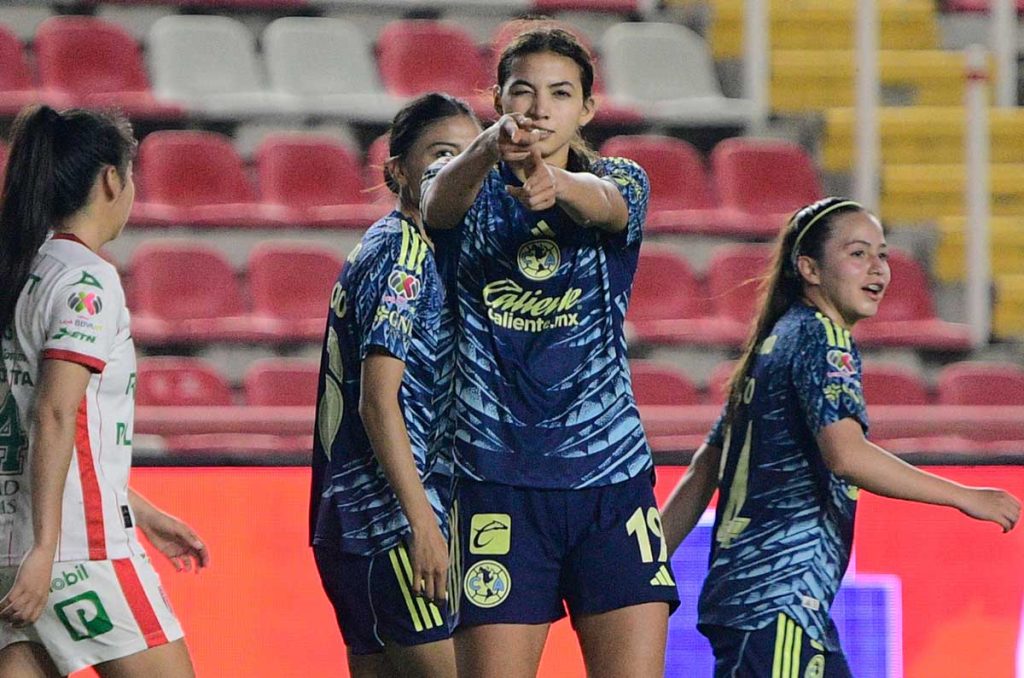 América viene de golear 11-0 a Querétaro y 4-0 a Necaxa