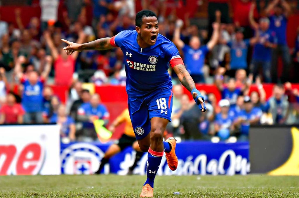 Andrés Rentería en su etapa como fichaje estelar de Cruz Azul