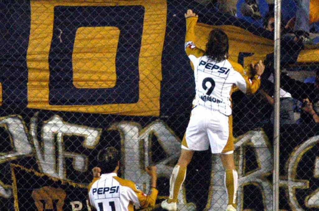 Bruno Marioni, un ídolo para los aficionados de Pumas