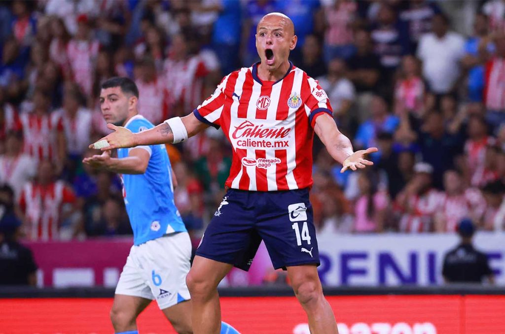 Chicharito apenas ha anotado dos goles desde su regreso a Chivas