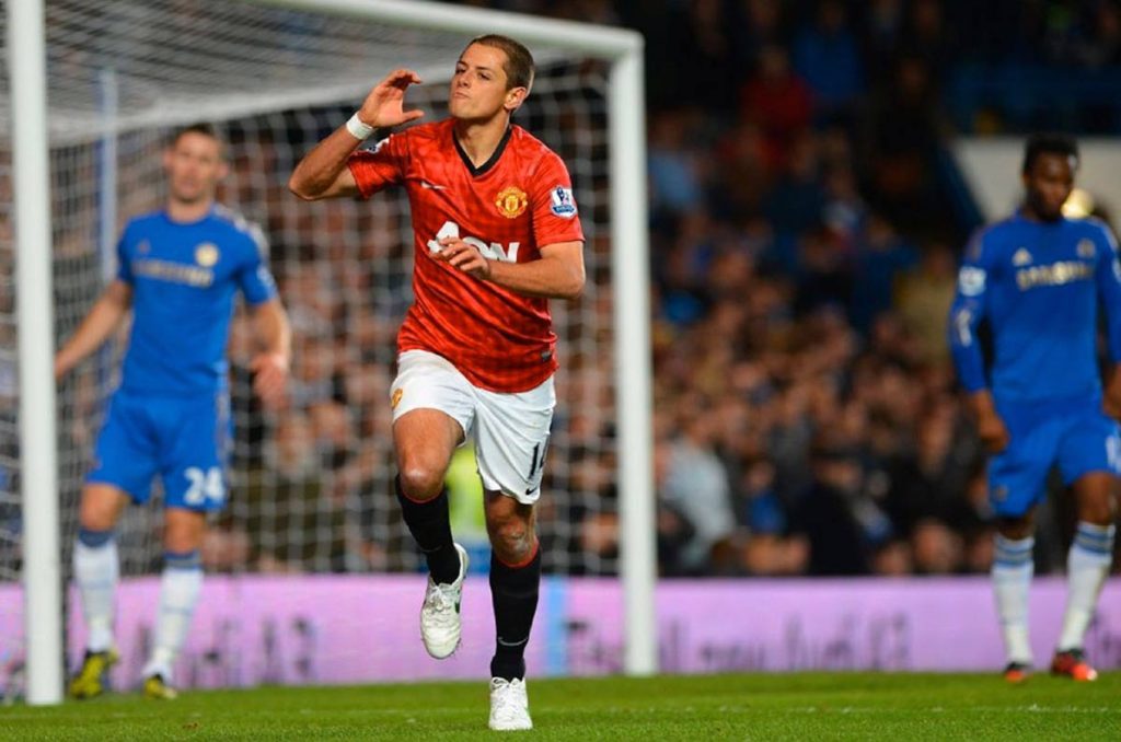 Chelsea fue el cliente predilecto de Chicharito en Inglaterra