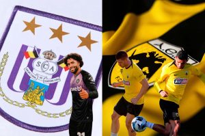 EN VIVO Anderlecht vs AEK Atenas con Chino Huerta y Luka Jović