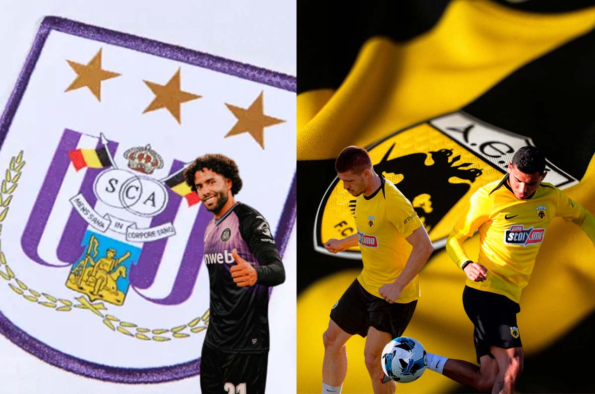 EN VIVO Anderlecht vs AEK Atenas con Chino Huerta y Luka Jović
