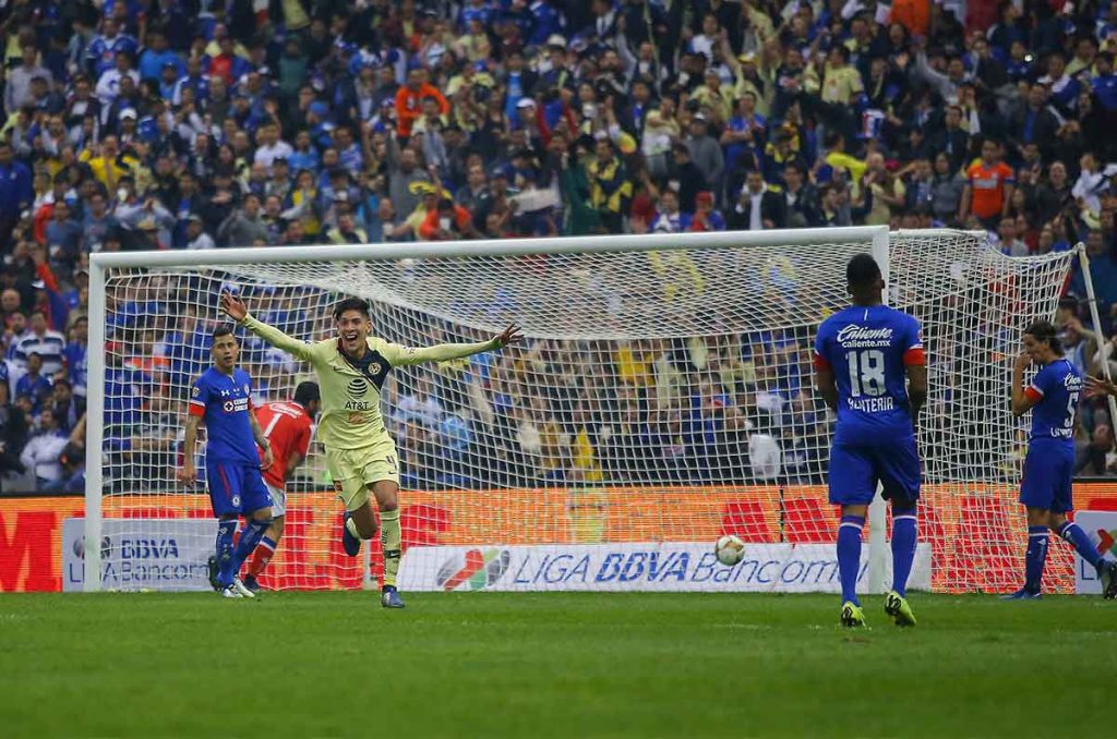 Con doblete de Edson Álvarez, América volvió a derrotar a Cruz Azul en una final de Liga MX