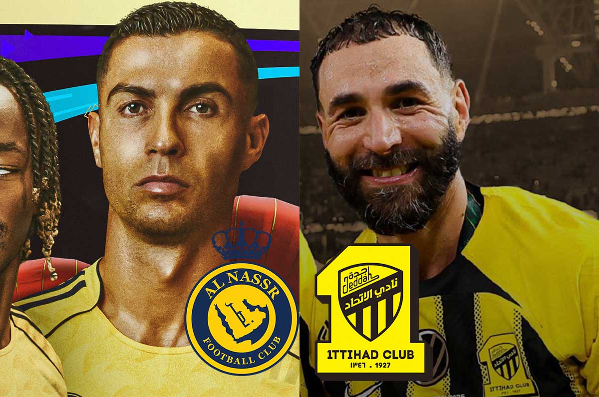 ¡Cristiano vs Benzema! Semifinal de la Supercopa Arabia: Cómo y dónde ver Al Nassr vs Al Ittihad EN VIVO