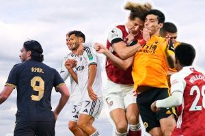 ¿Cuántos goles tiene Raúl Jiménez después de su accidente con David Luiz?