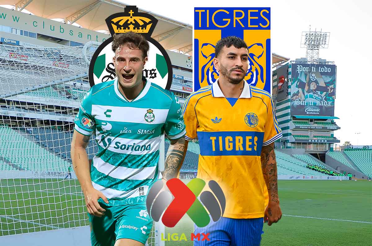 ¡Duelo norteño! Santos recibe a Tigres: Cómo y dónde ver EN VIVO