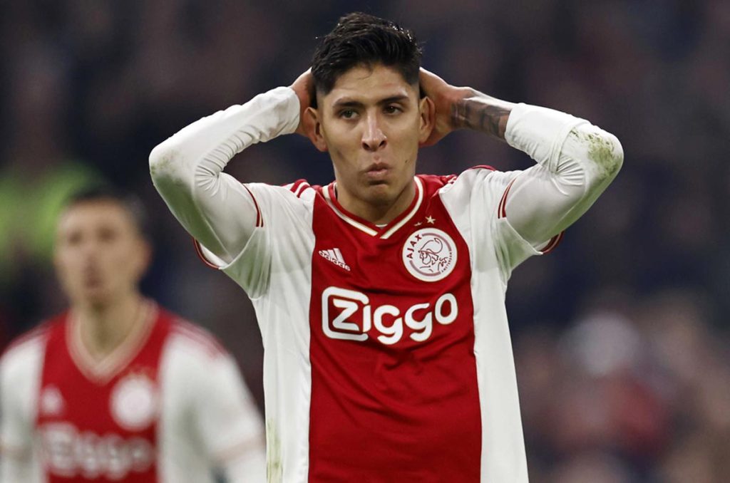 Edson Álvarez en su paso con el Ajax de Ámsterdam