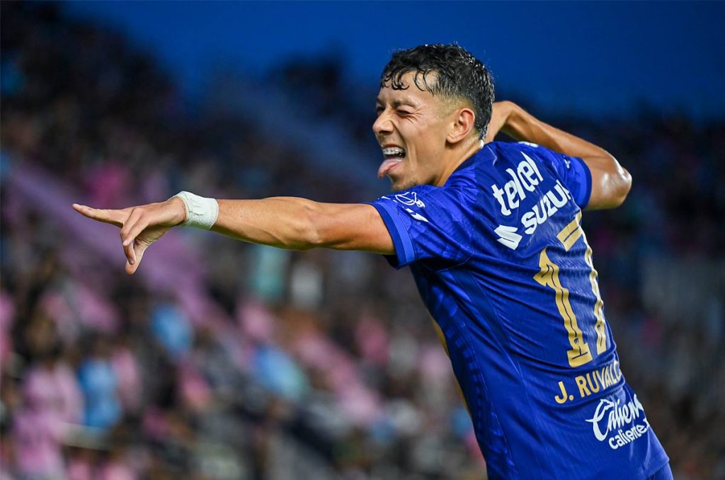 Jorge Ruvalcaba ha funcionado como goleador en Pumas de forma inesperada