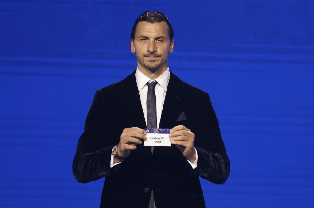 Zlatan Ibrahimovic estuvo presente en el sorteo de la UEFA Champions League 2025-2026