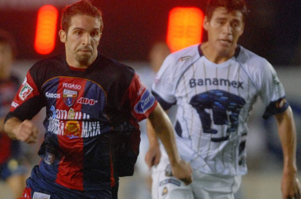 Giancarlo Maldonado en su paso con los Potros del Atlante