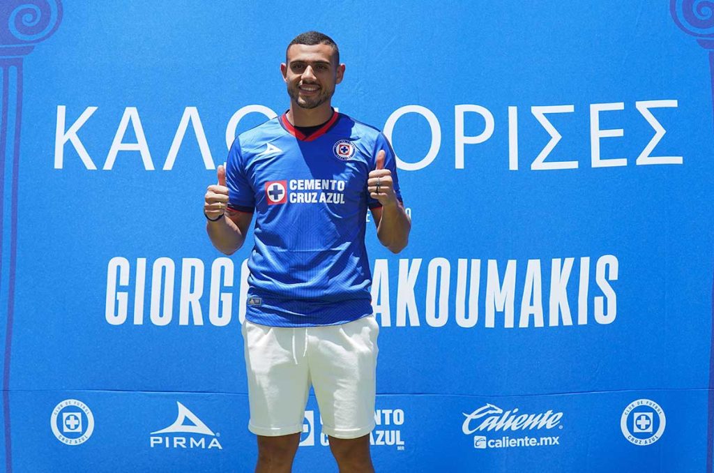 Giakoumakis llegó en 2024 con el objetivo de convertirse en el delantero que Cruz Azul necesitaba