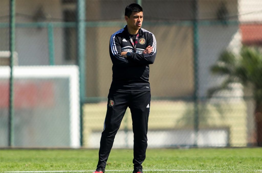 Gonzalo Pineda durante su paso en el Atlanta United