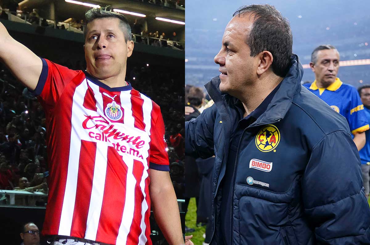 ¡Hubo golpes! Chivas y América protagonizan gresca en Clásico de Leyendas