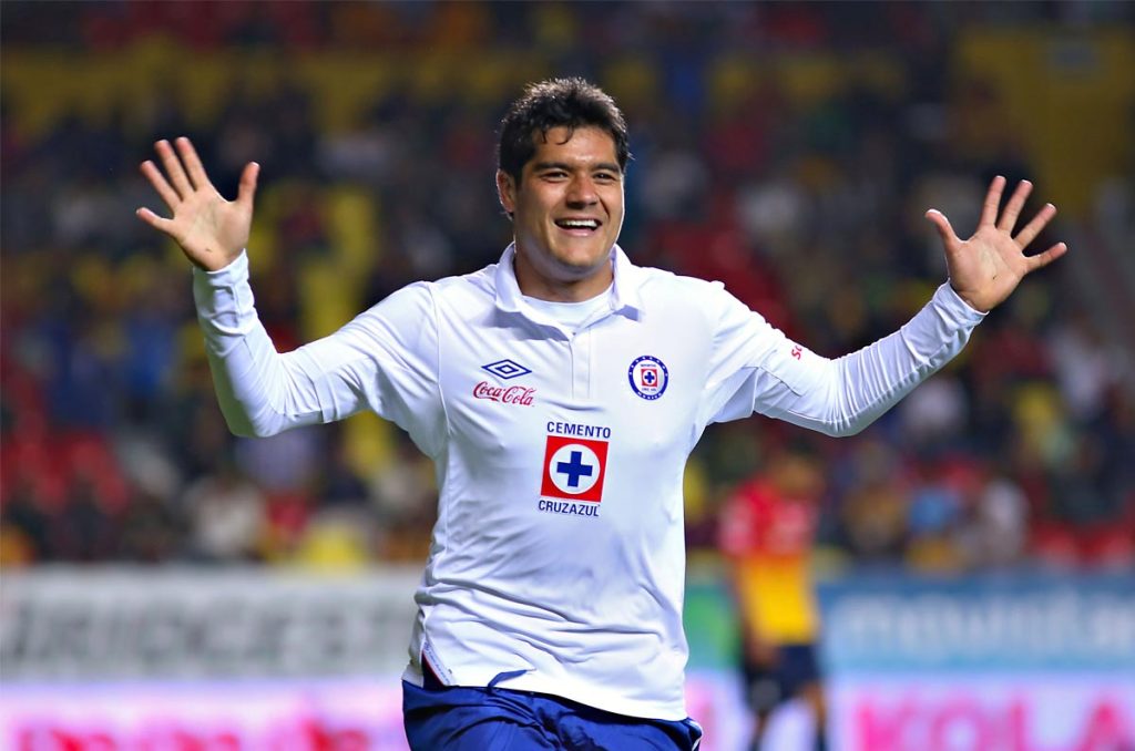 Javier Chuletita Orozco fue Bicampeón de goleo en Concacaf jugando para Cruz Azul