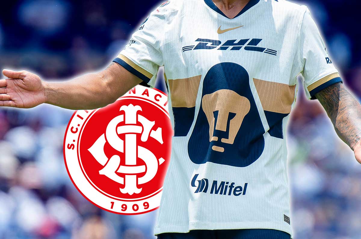 Jugador ‘Hecho en CU’ podría salir de Pumas al Internacional de Brasil