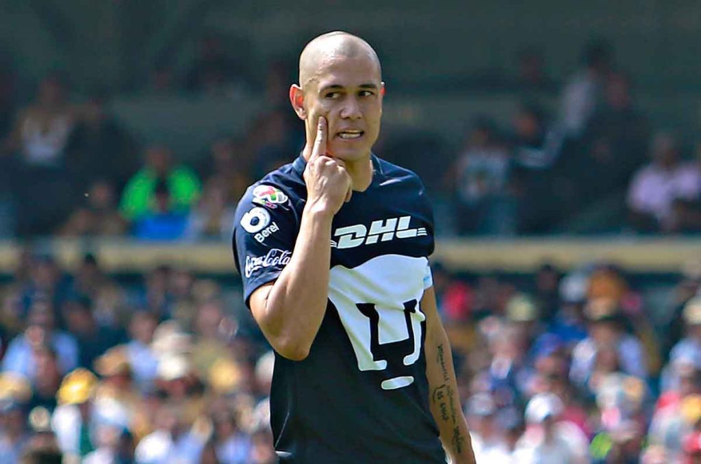 Darío Verón en sus últimos partidos con Pumas