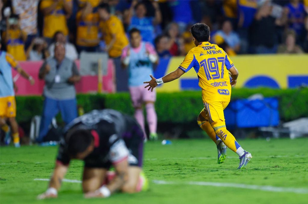 Puebla fue humillado ante Tigres con un 7-0 contundente