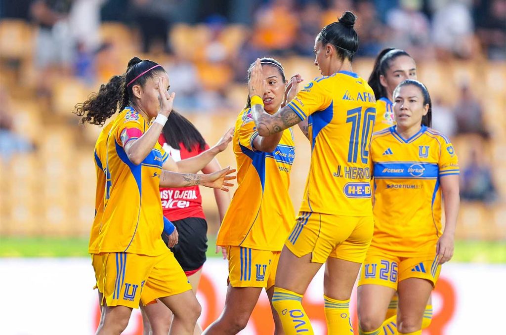 Tigres llega en el mejor nivel de la Liga MX Femenil