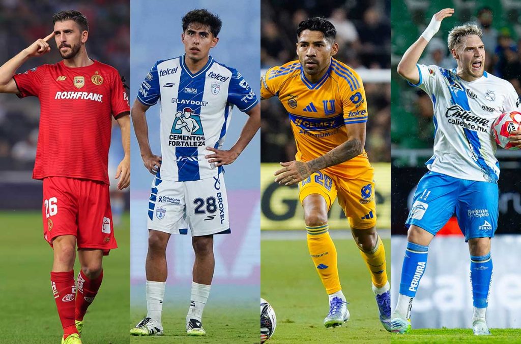 Toluca, Pachuca, Tigres y Puebla representarán a la Liga MX
