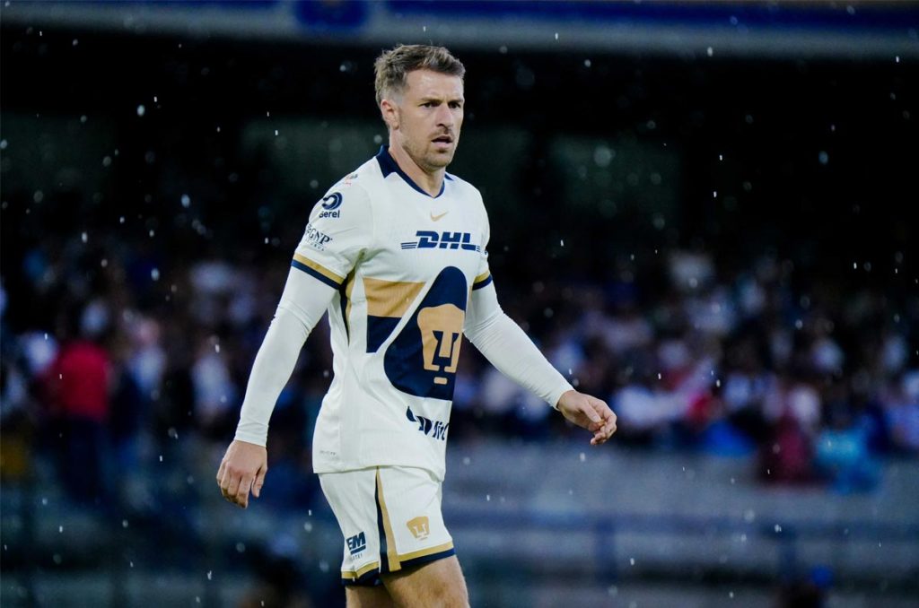 Aaron Ramsey todavía no explota en Pumas de la UNAM