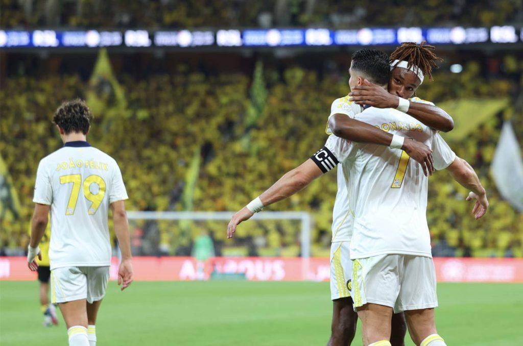 Con Cristiano Ronaldo, Al-Zawraa vs Al-Nassr EN VIVO