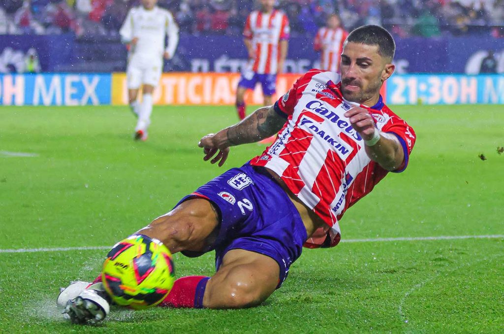 Cristiano Piccini apenas pudo disputar ocho partidos con el conjunto potosino