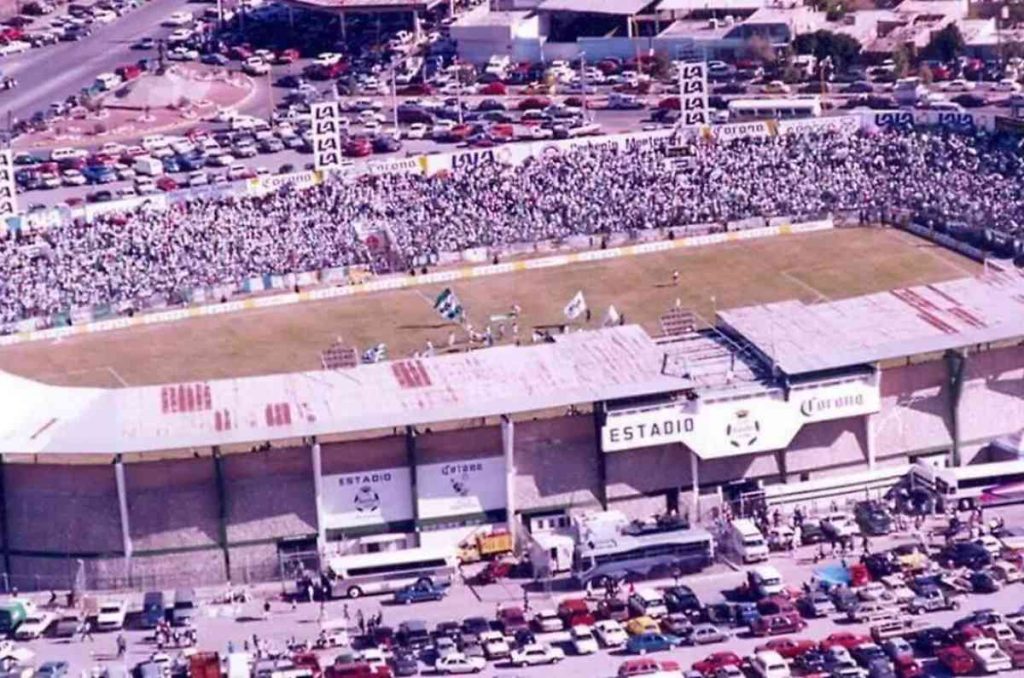El Viejo Estadio Corona que tanto extrañan los aficionados de Santos Laguna