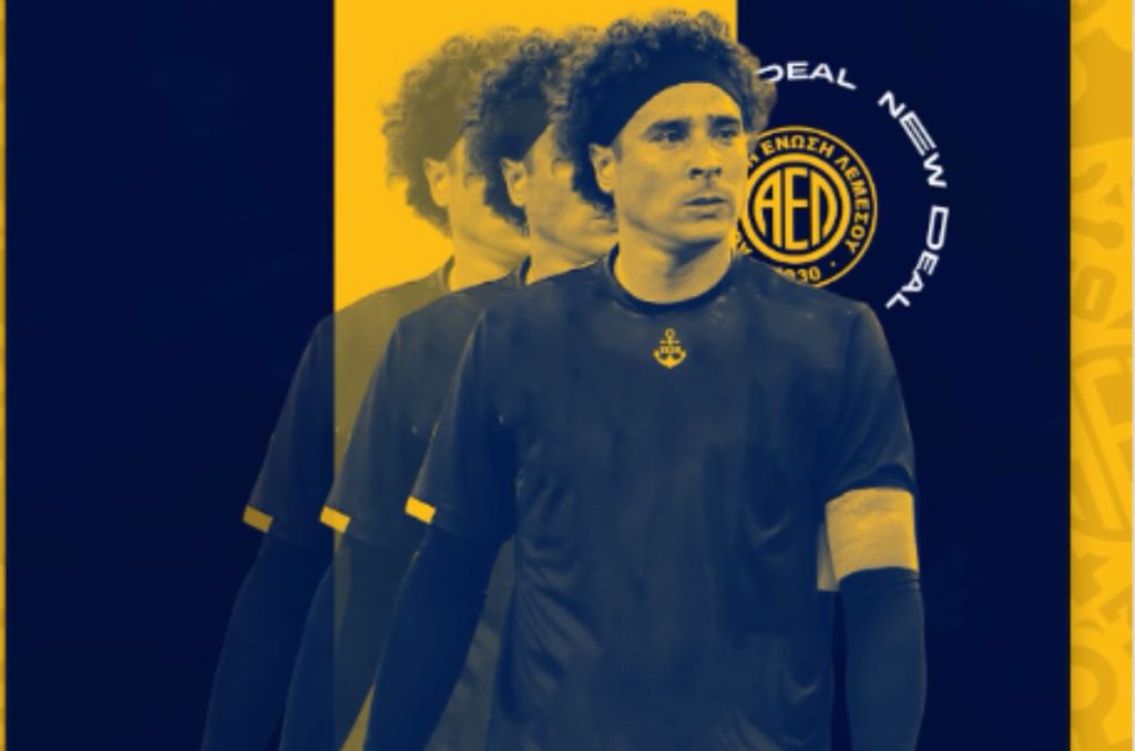 Guillermo Ochoa, nuevo futbolista del AEL Limassol de Chipre