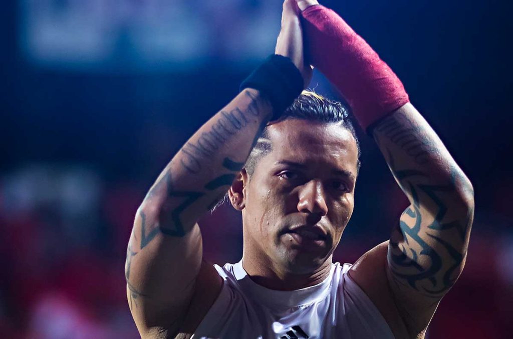Dayro Moreno en su último partido con Xolos de Tijuana