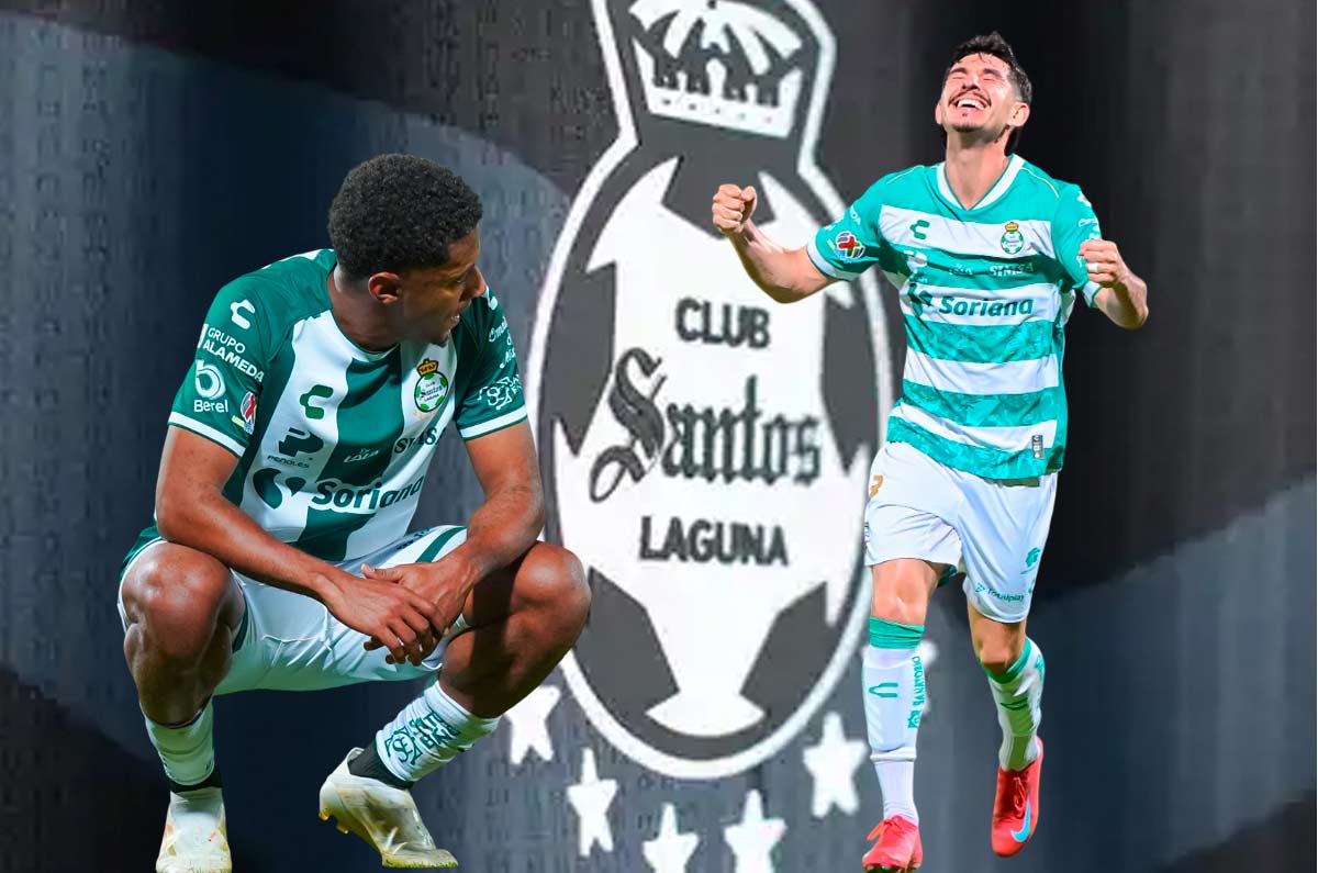 Ocejo y Choco Lozano, los delanteros que tienen a Santos al borde del abismo
