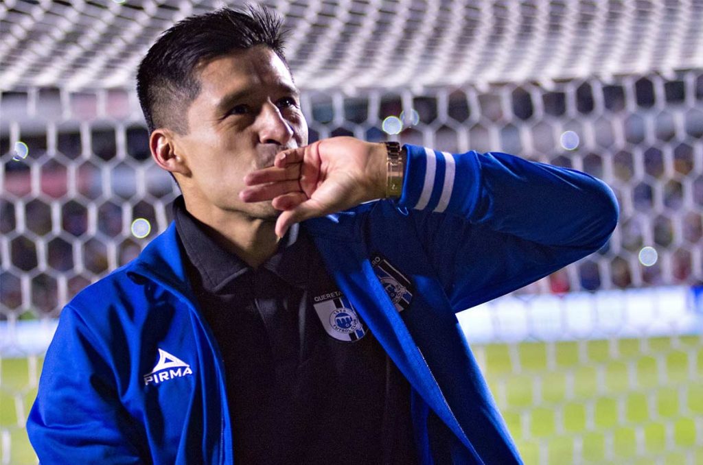 Ricardo Osorio en su paso por Gallos de Querétaro