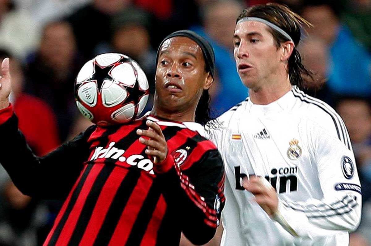 Sergio Ramos cerca de superar la marca de Ronaldinho en México