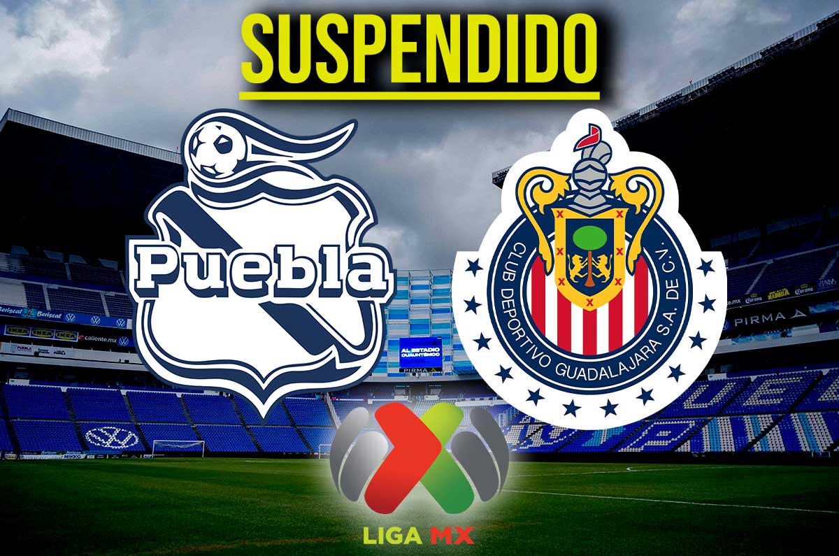 Suspenden Puebla vs Chivas por tormenta ¿Cuándo y a qué hora se jugará?