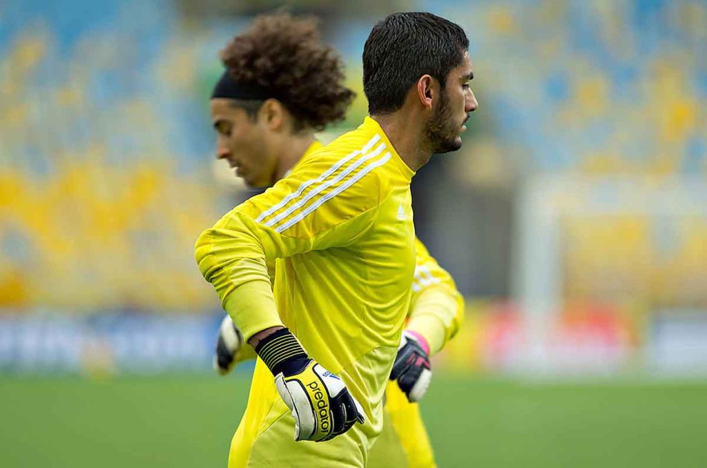 Jesús Corona y Guillermo Ochoa en la Copa Confederaciones 2013