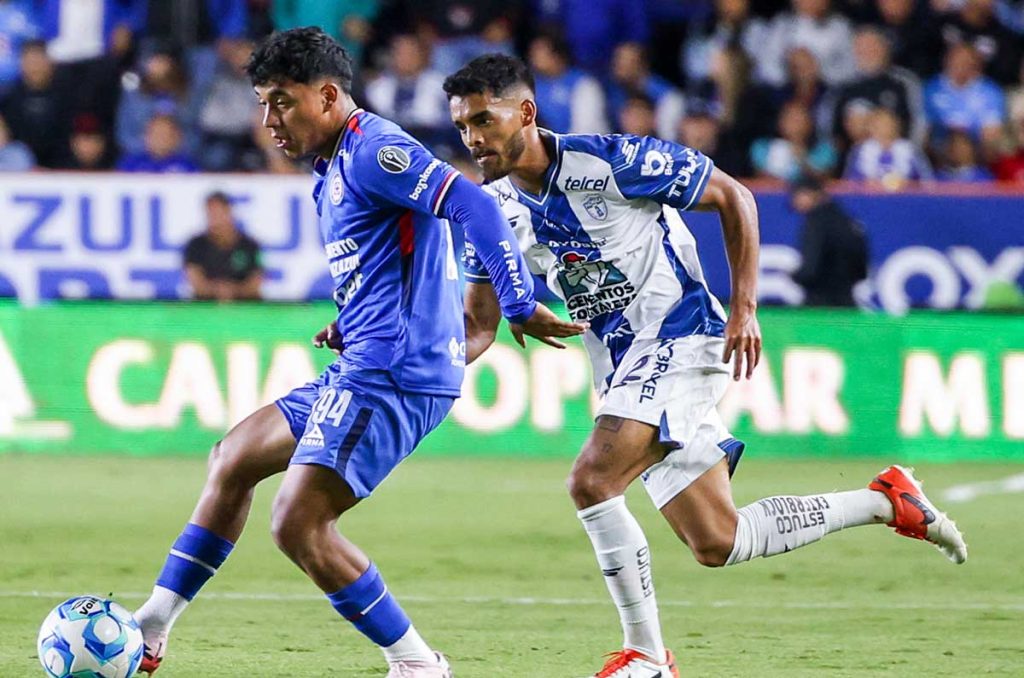 Amaury Morales en su último duelo de Liga MX
