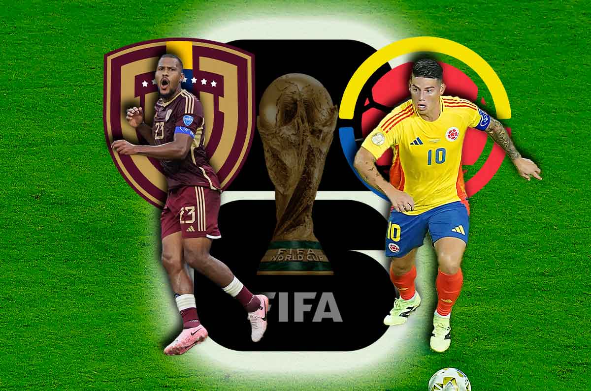 Venezuela vs Colombia: Cómo y dónde ver la última fecha de Eliminatorias Mundial 2026
