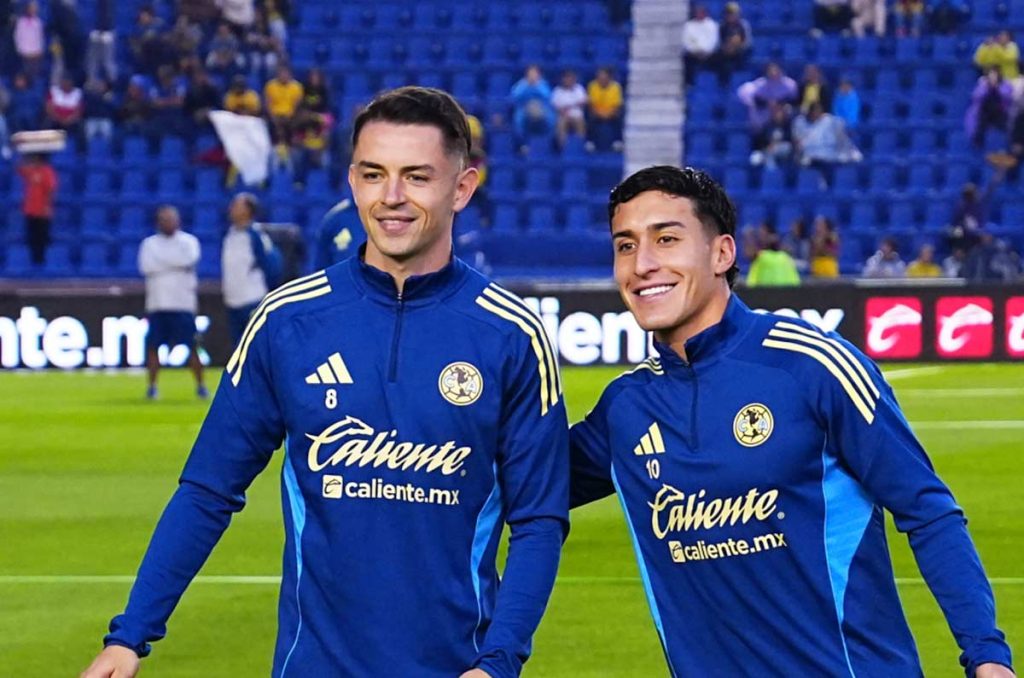 Álvaro Fidalgo y Alejandro Zendejas, dos jugadores del América entre los más valiosos del futbol mexicano