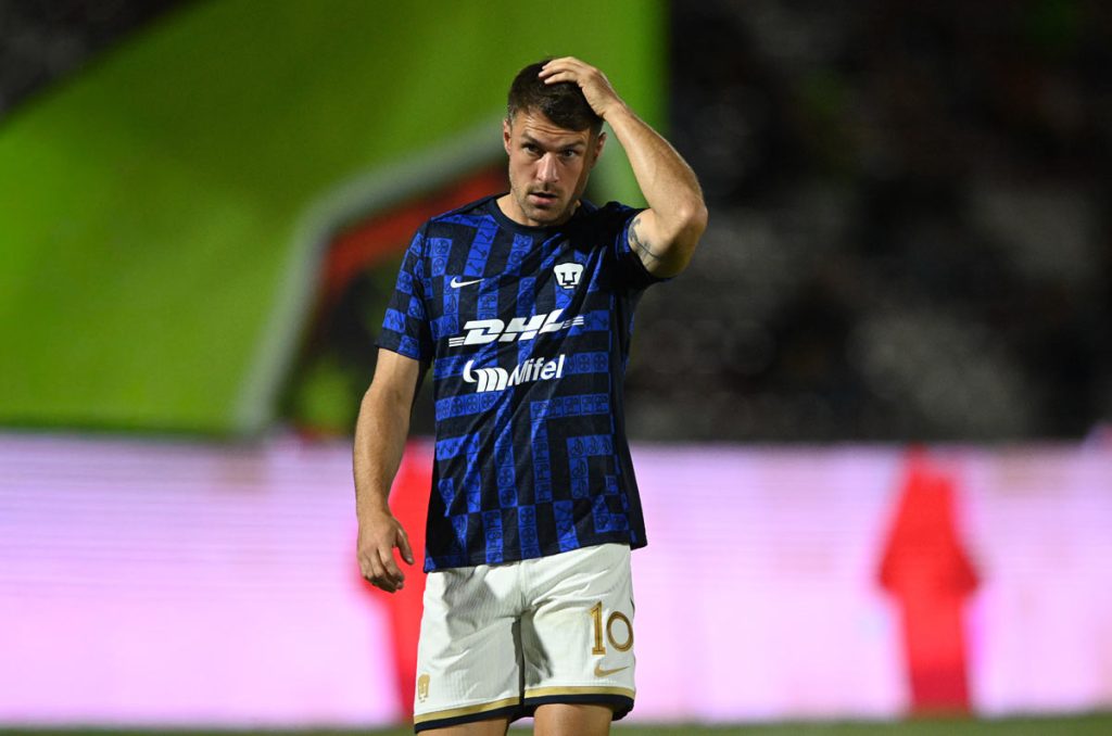 Aaron Ramsey tiene una nueva lesión que le impide jugar con Pumas