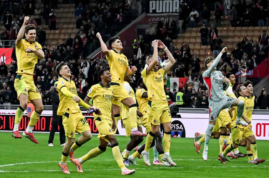 AC Milan es líder de la Serie A