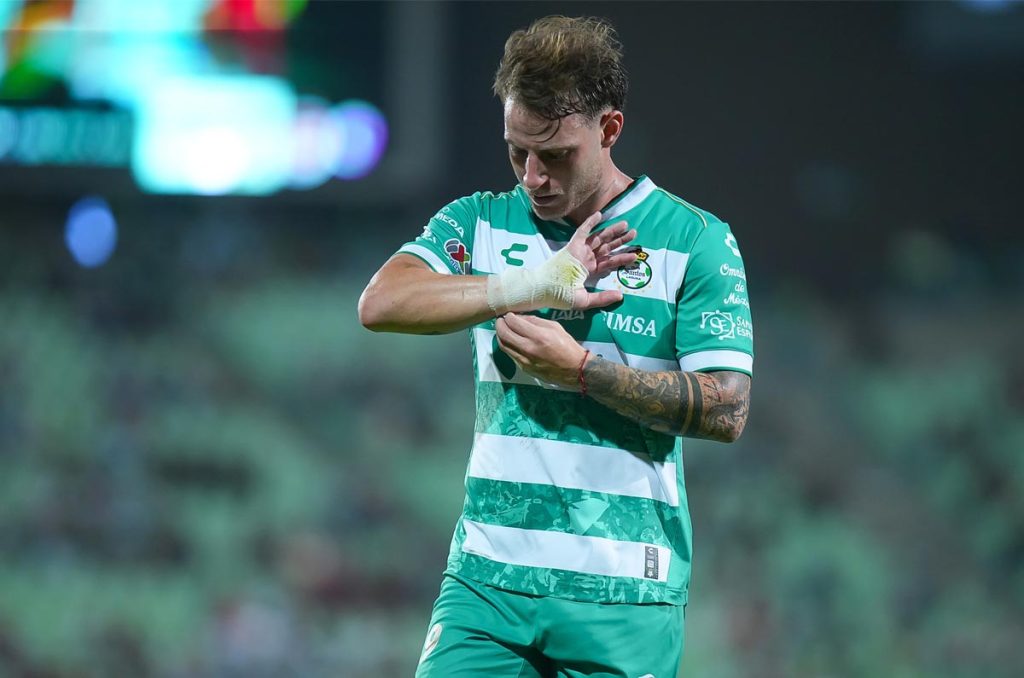 Bruno Barticciotto, delantero y goleador de Santos Laguna