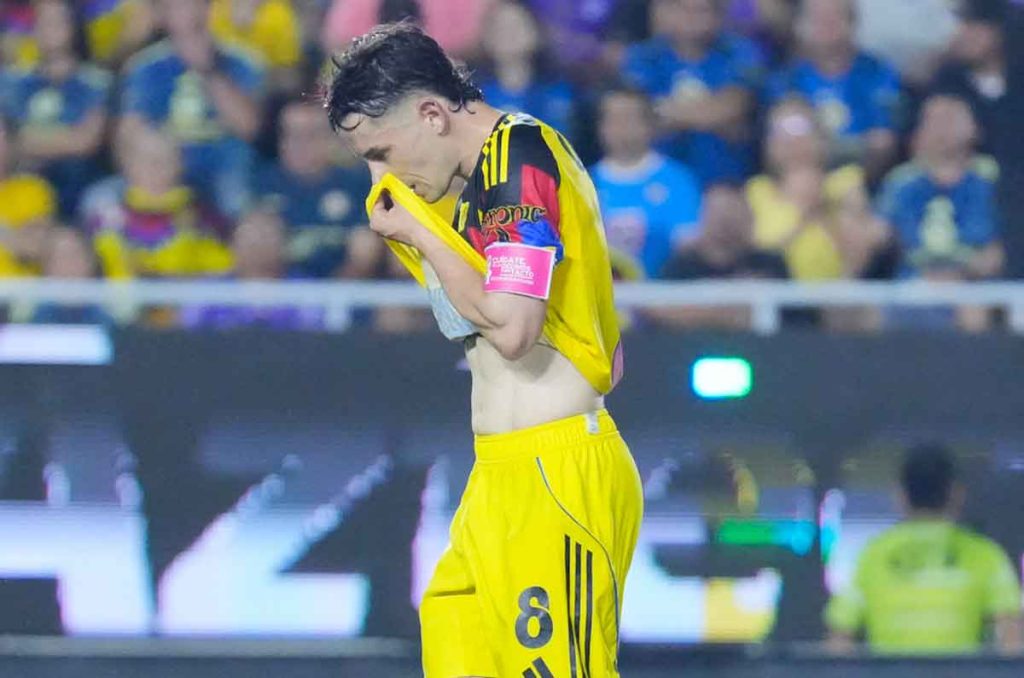 Fidalgo se une a la lista de lesionados en América