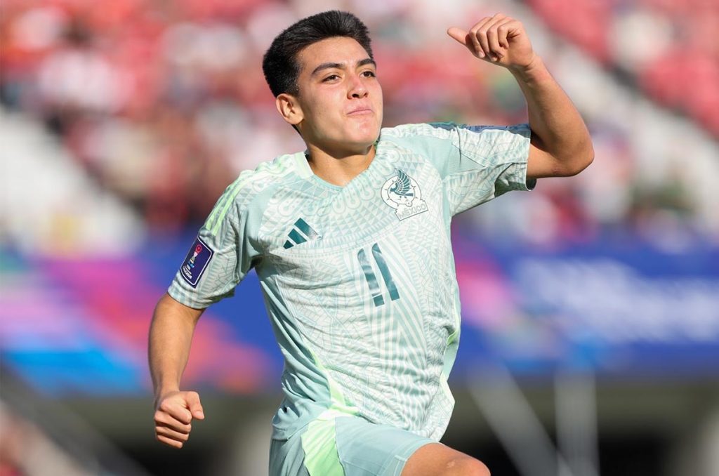 Gilberto Mora es la gran estrella de la Selección Mexicana Sub-20